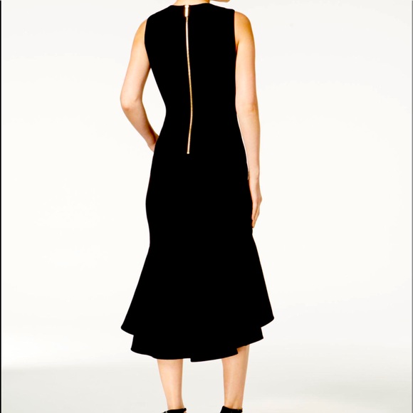 calvin klein dresses high low